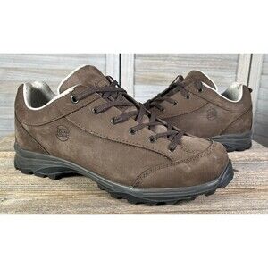 Hanwag Halux Women’s 9 Brown Nubuck Low Hiking Boots Shoes